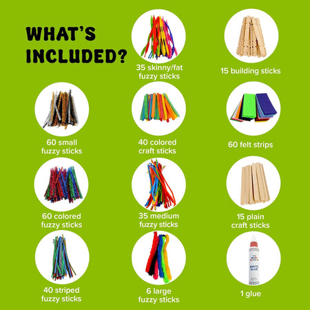 Arts and Crafts Supply Library - Coloring Arts and Crafts Kit