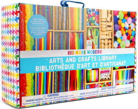 Arts and Crafts Supply Library - Coloring Arts and Crafts Kit