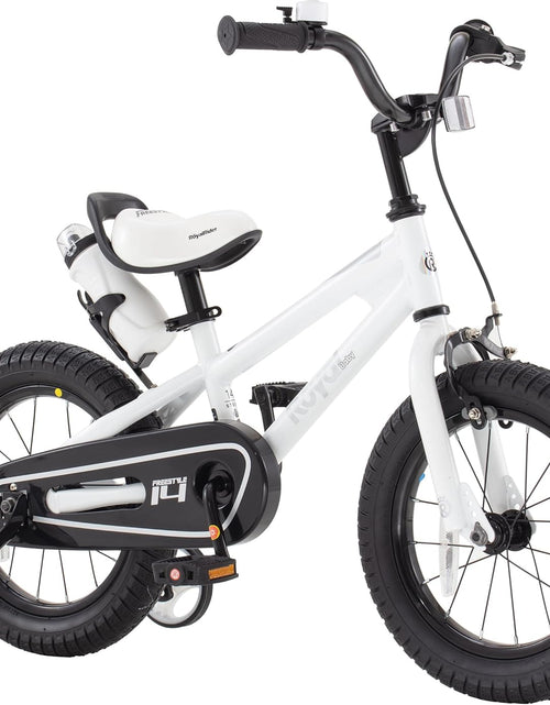 Load image into Gallery viewer, Kids Bike Boys Girls Freestyle Bicycle 12 14 16 Inch with Training Wheels, 16 18 20 with Kickstand Child'S Bike, Blue Red White Pink Green Orange
