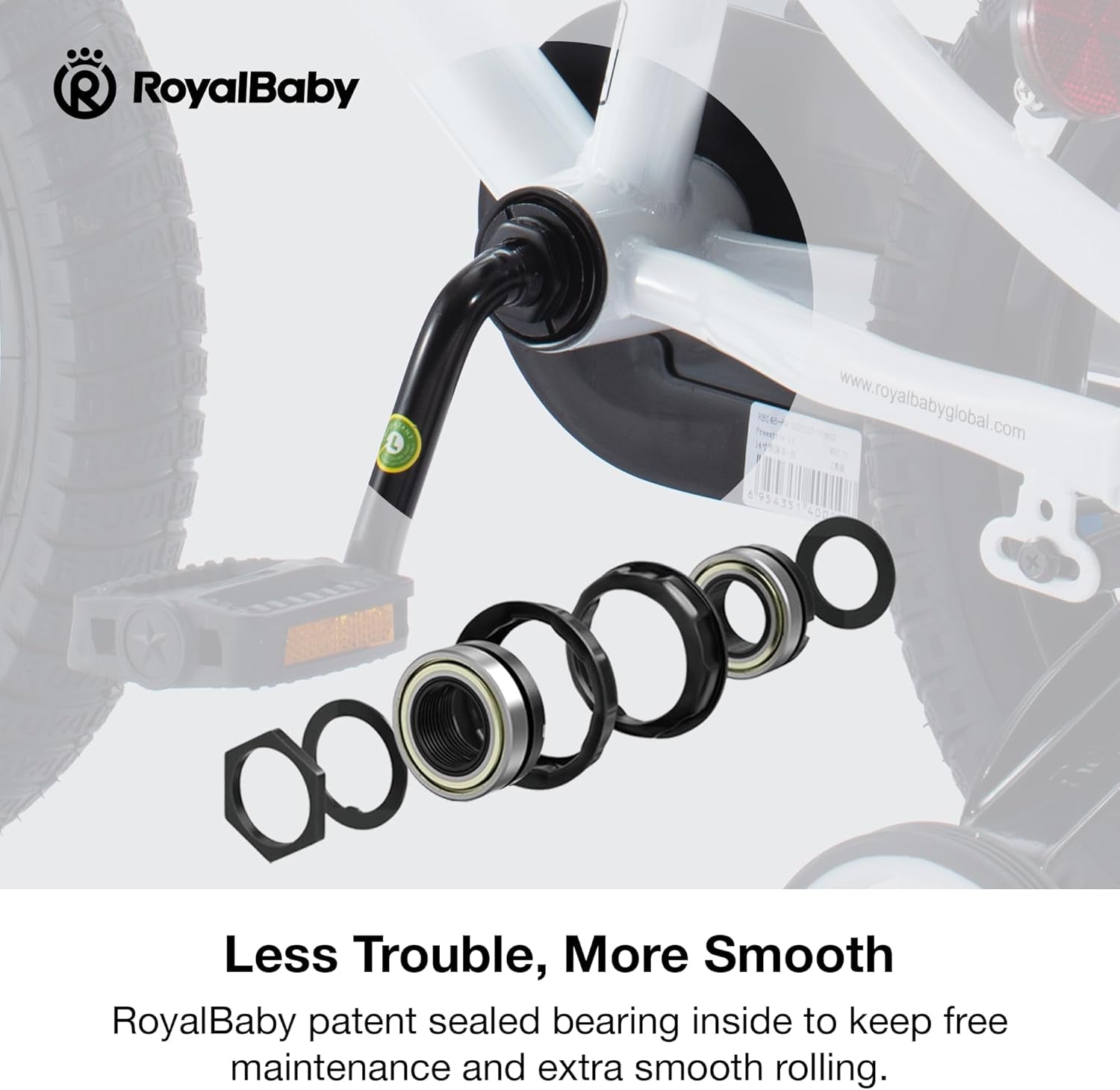 Kids Bike Boys Girls Freestyle Bicycle 12 14 16 Inch with Training Wheels, 16 18 20 with Kickstand Child'S Bike, Blue Red White Pink Green Orange