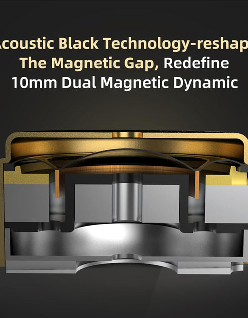 Load image into Gallery viewer, KZ ZSN Pro X in Ear Buds Earphones  Hybrid Dynamic Driver Balanced Armature Earbuds Headphones Dual Driver 1DD 1BA Deep Bass Stereo Sound Ergonomic Comfortable Earphones(Without Mic, Golden)
