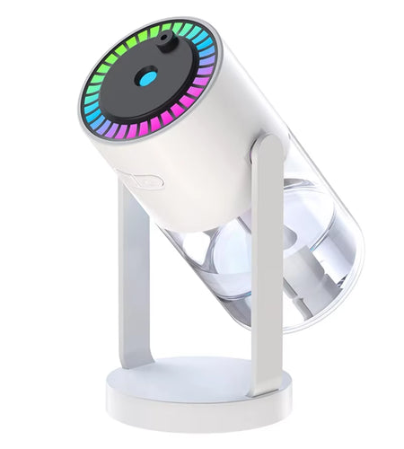 MistGlow 280ML Air Humidifier – Desktop Humidifier with Projector, Adjustable Light & Auto Off for Home & Office