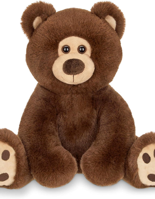 Load image into Gallery viewer, Bearington Lil' Barnaby Teddy Bear Stuffed Animal - 11.5" Soft and Cuddly Brown Bear Plush Toy with Weighted Bottom - Cute Stuffed Animal Teddy Bears Gift for Kids, Plush Collectors and Baby Showers

