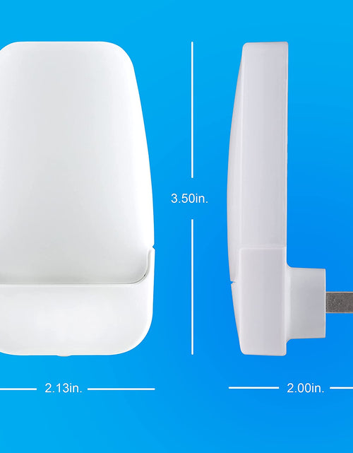 Load image into Gallery viewer, LED Night Light, Plug-In, Dusk to Dawn Sensor, Warm White, Ambient Lighting, Ideal Nightlight for Kids, Adults, Bedroom, Bathroom, Nursery, Hallway, Kitchen, 46478, 8 Pack
